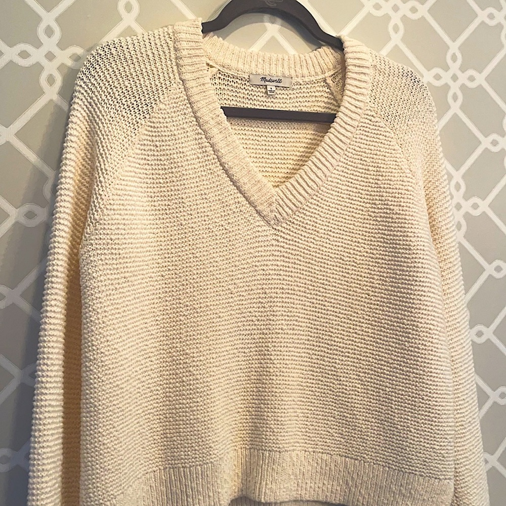 Madewell Cream Sweater
